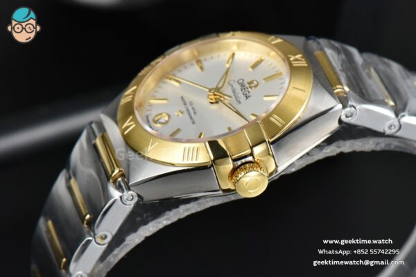 Constellation 29mm TWSF YG White Dial YG/SS Bracelet A8700 - Image 5