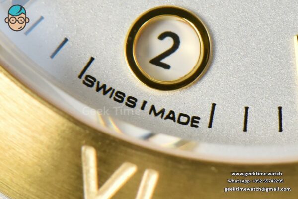 Constellation 29mm TWSF YG White Dial YG/SS Bracelet A8700 - Image 6