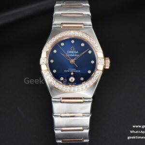 Constellation 29mm TWSF RG Diamond Blue Dial RG/SS Bracelet A8700