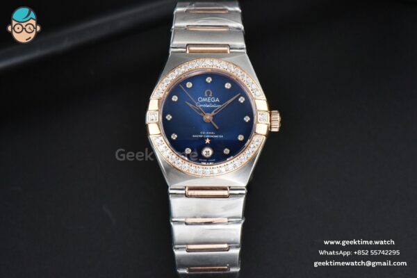 Constellation 29mm TWSF RG Diamond Blue Dial RG/SS Bracelet A8700 - Image 2