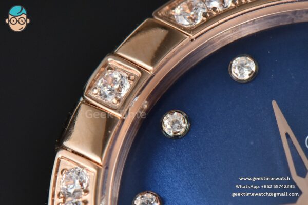Constellation 29mm TWSF RG Diamond Blue Dial RG/SS Bracelet A8700 - Image 5