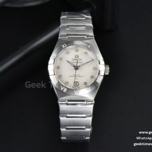 Constellation 29mm TWSF esfera blanca texturizada brazalete SS A8700