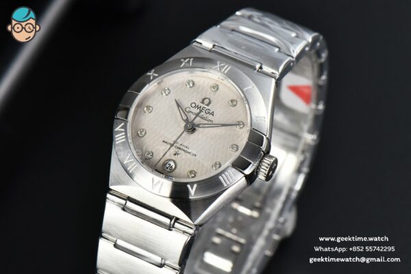 Constellation 29mm TWSF White Textured Dial SS Bracelet A8700