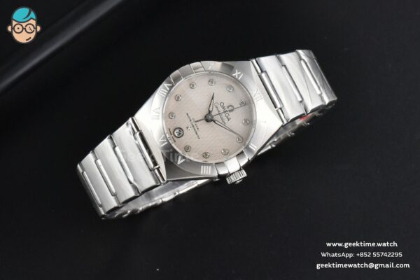 Constellation 29mm TWSF White Textured Dial SS Bracelet A8700 - Image 3