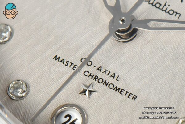 Constellation 29mm TWSF White Textured Dial SS Bracelet A8700 - Image 4