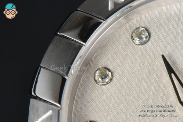 Constellation 29mm TWSF White Textured Dial SS Bracelet A8700 - Image 6