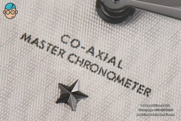 Constellation AIF 41MM White Textured Dial Black Gummy Strap A8900 Super Clone - Image 5