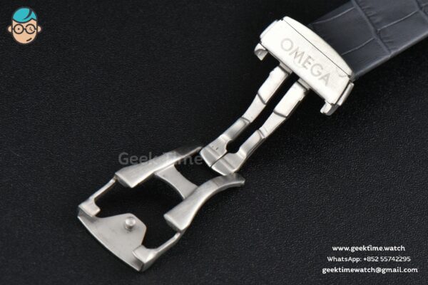 Constellation AIF 41MM White Textured Dial Black Gummy Strap A8900 Super Clone - Image 26