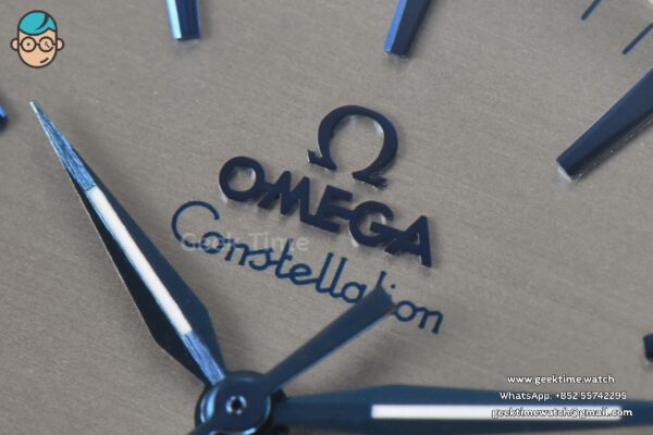 Constellation AIF 41MM Gray Textured Dial Black Gummy Strap A8900 Super Clone - Image 3