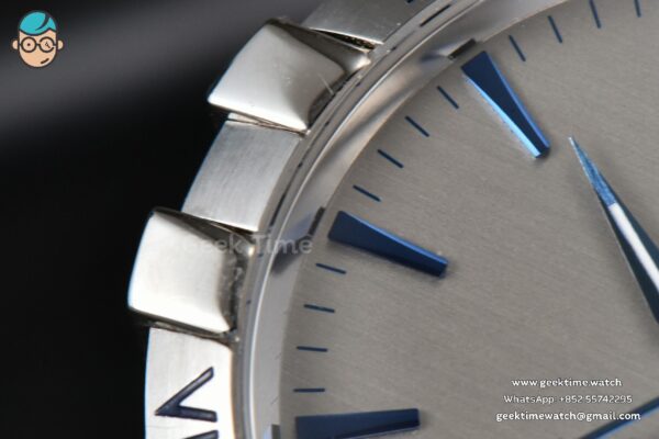 Constellation AIF 41MM Gray Textured Dial Black Gummy Strap A8900 Super Clone - Image 4