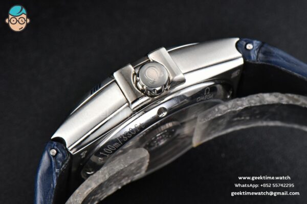 Constellation AIF 41MM Gray Textured Dial Black Gummy Strap A8900 Super Clone - Image 9