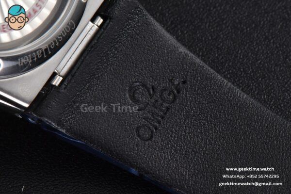 Constellation AIF 41MM Gray Textured Dial Black Gummy Strap A8900 Super Clone - Image 20