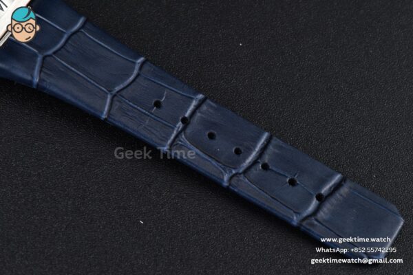 Constellation AIF 41MM Gray Textured Dial Black Gummy Strap A8900 Super Clone - Image 22