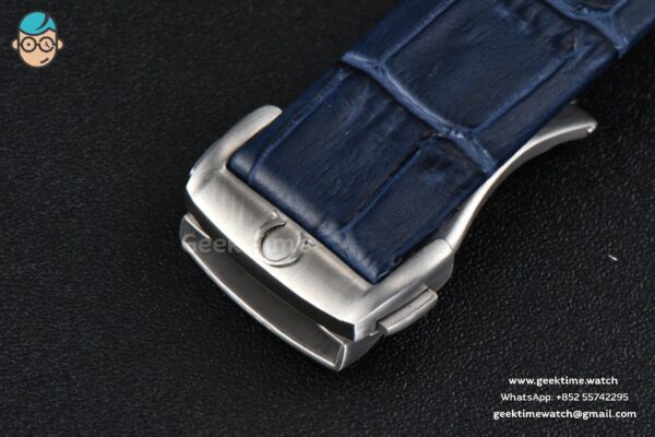 Constellation AIF 41MM Gray Textured Dial Black Gummy Strap A8900 Super Clone - Image 23