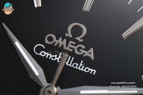 Constellation AIF 41MM Black Textured Dial Black Gummy Strap A8900 Super Clone - Image 3