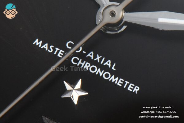 Constellation AIF 41MM Black Textured Dial Black Gummy Strap A8900 Super Clone - Image 5