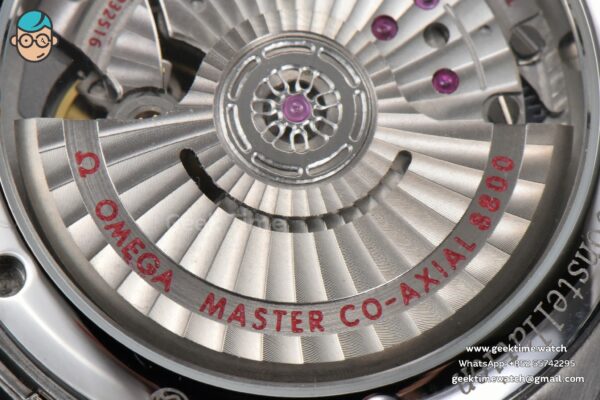 Constellation AIF 41MM Black Textured Dial Black Gummy Strap A8900 Super Clone - Image 15