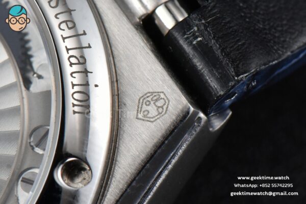 Constellation AIF 41MM Black Textured Dial Black Gummy Strap A8900 Super Clone - Image 17