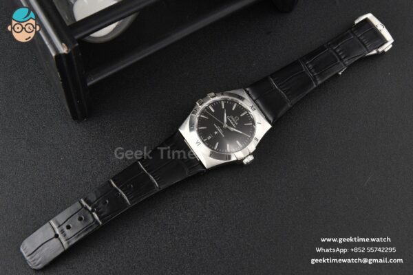 Constellation AIF 41MM Black Textured Dial Black Gummy Strap A8900 Super Clone - Image 26