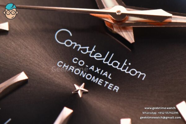 Constellation 38mm SS/RG VSF Brown Dial Stick Markers on SS/RG Bracelet A8500 Super Clone - Image 7