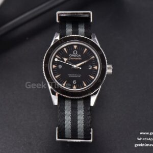 Seamaster Spectre 007 VSF 41mm Black Limited Dial Nylon Strap A8400