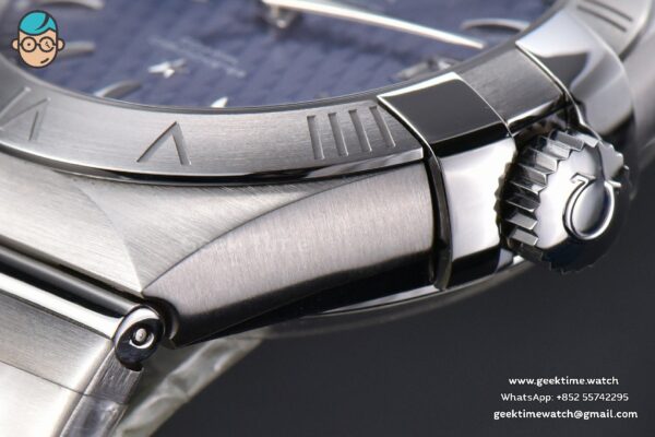 Constellation VSF 38MM Blue Textured Dial SS Bracelet A8500 - Image 9