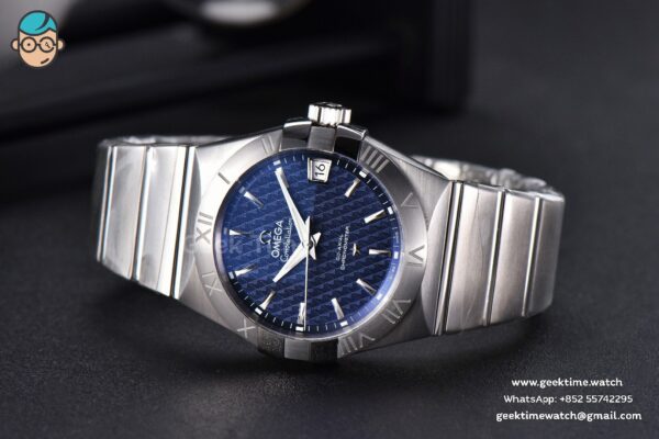 Constellation VSF 38MM Blue Textured Dial SS Bracelet A8500 - Image 12