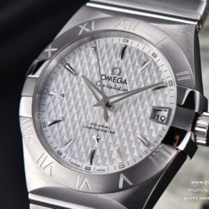 Constellation VSF 38MM White Textured Dial SS Bracelet A8500