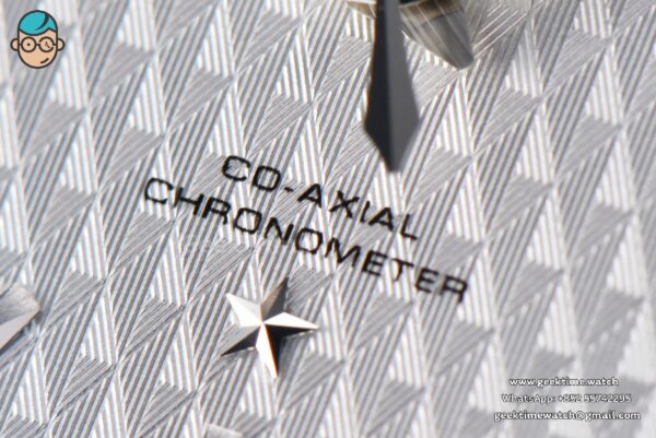Constellation VSF 38MM White Textured Dial SS Bracelet A8500 - Image 5