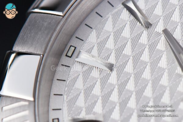 Constellation VSF 38MM White Textured Dial SS Bracelet A8500 - Image 7