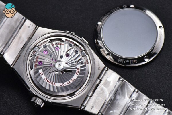 Constellation VSF 38MM White Textured Dial SS Bracelet A8500 - Image 16