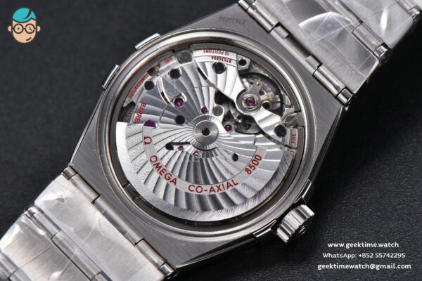Constellation VSF 38MM White Textured Dial SS Bracelet A8500 - Image 17