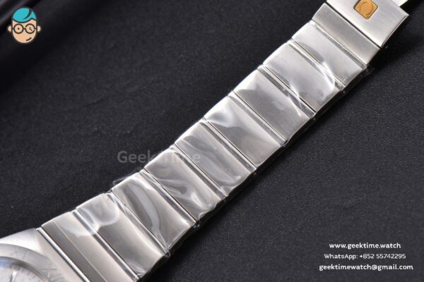 Constellation VSF 38MM White Textured Dial SS Bracelet A8500 - Image 25