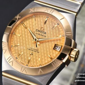 Constellation YG/SS VSF 38MM Gold Textured Dial YG/SS Bracelet A8500