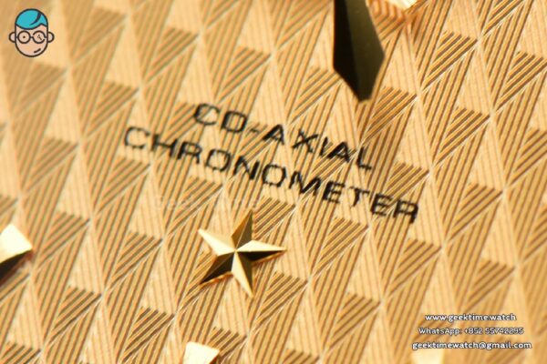 Constellation YG/SS VSF 38MM Gold Textured Dial YG/SS Bracelet A8500 - Image 4