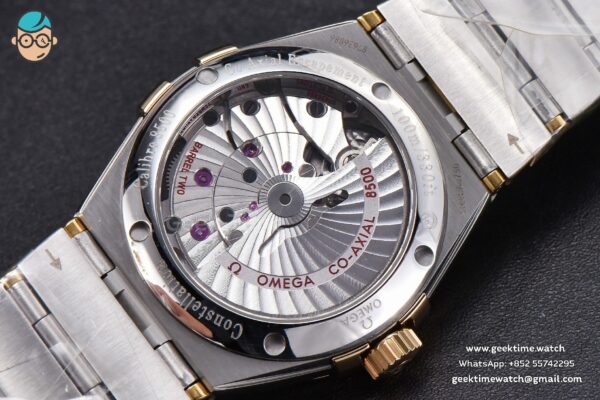 Constellation YG/SS VSF 38MM Gold Textured Dial YG/SS Bracelet A8500 - Image 17