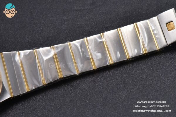Constellation YG/SS VSF 38MM Gold Textured Dial YG/SS Bracelet A8500 - Image 20