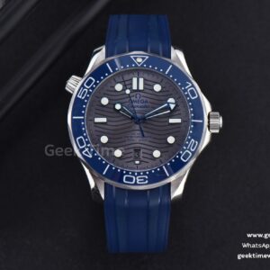 Seamaster Diver SS 300M VSF 42mm Gray Dial Rubber Strap A8800
