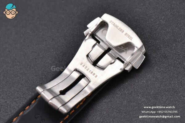 Aqua Terra 150M SeaMaster VSF 41MM White Dial Orange Hands Black Rubber Strap A8900 - Image 13