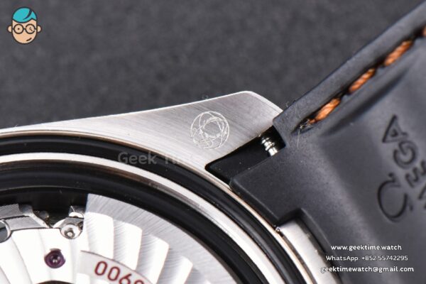 Aqua Terra 150M SeaMaster VSF 41MM White Dial Orange Hands Black Rubber Strap A8900 - Image 20