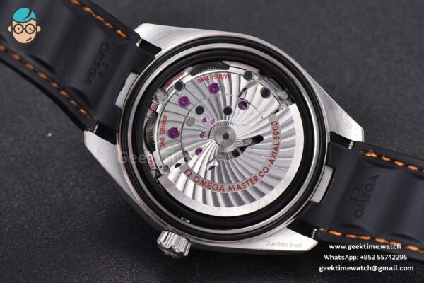 Aqua Terra 150M SeaMaster VSF 41MM White Dial Orange Hands Black Rubber Strap A8900 - Image 21