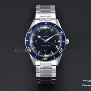 Seamaster Spectre 007 41mm VSF Blue Limited Dial Blue Bezel SS Bracelet A8400
