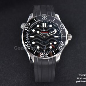 Seamaster Diver 300M VSF 42mm Black Dial Rubber Strap A8800