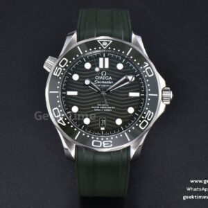 Seamaster Diver 300M 42mm ZF Green Ceramic Green Dial Green Rubber Strap A8800