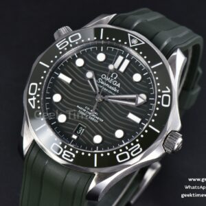 Seamaster Diver 300M 42mm ZF Green Ceramic Green Dial Green Rubber Strap A8800