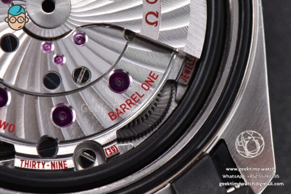 Aqua Terra 150M SeaMaster VSF 41MM Black Dial Silver Hands Black Rubber Strap A8900 - Image 14