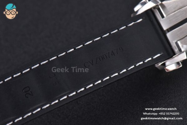 Aqua Terra 150M SeaMaster VSF 41MM Black Dial Silver Hands Black Rubber Strap A8900 - Image 19