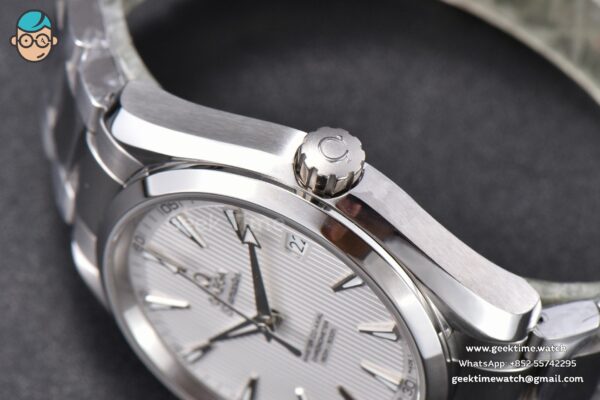 Aqua Terra 150M VSF 41MM White Textured Dial SS Bracelet A8500 - Image 6