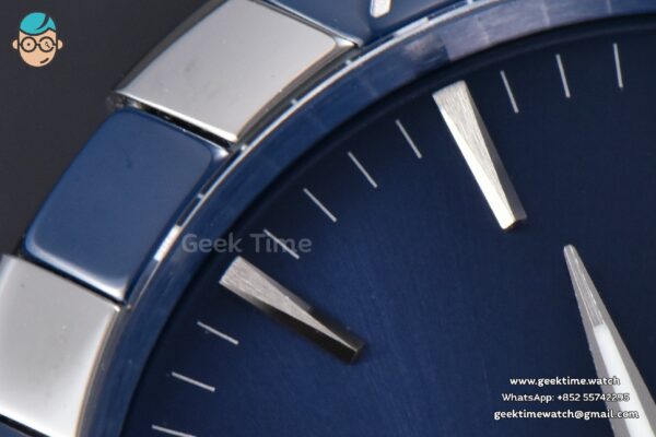 Constellation 41mm VSF Blue Ceramic Blue Dial Blue Gummy Strap A8900 - Image 4
