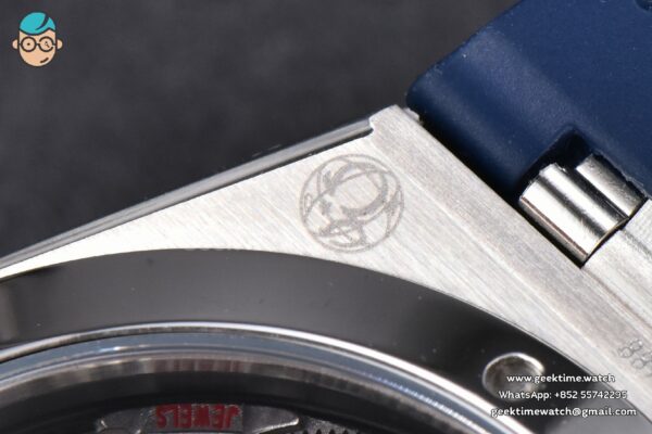 Constellation 41mm VSF Blue Ceramic Blue Dial Blue Gummy Strap A8900 - Image 14